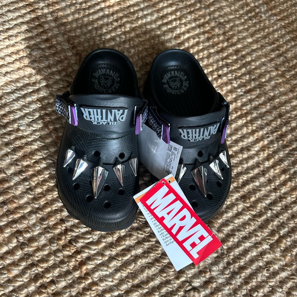Crocs Classic x Black Panther